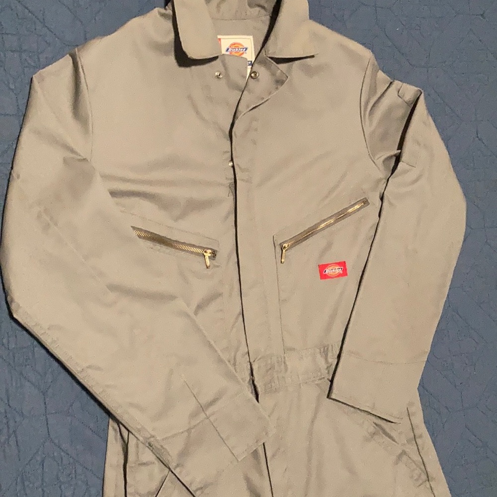 Dickies - long sleeve coveralls - S-Tall - grey